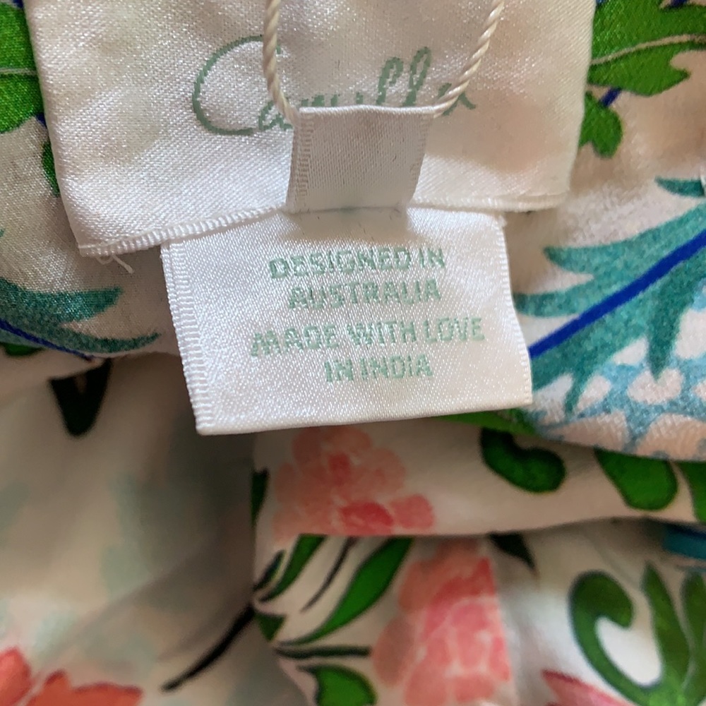 Camilla Blue and White Maxi Dress - Picture 11 of 14